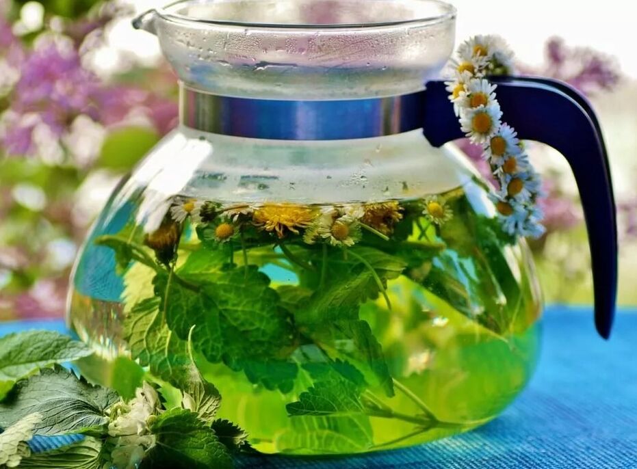 Infusione di raccolta di erbe da vene varicose